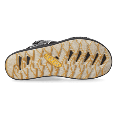 Elle Backstrap Damen Sandalen Black/Star White