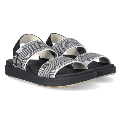 Elle Backstrap Damen Sandalen Black/Star White