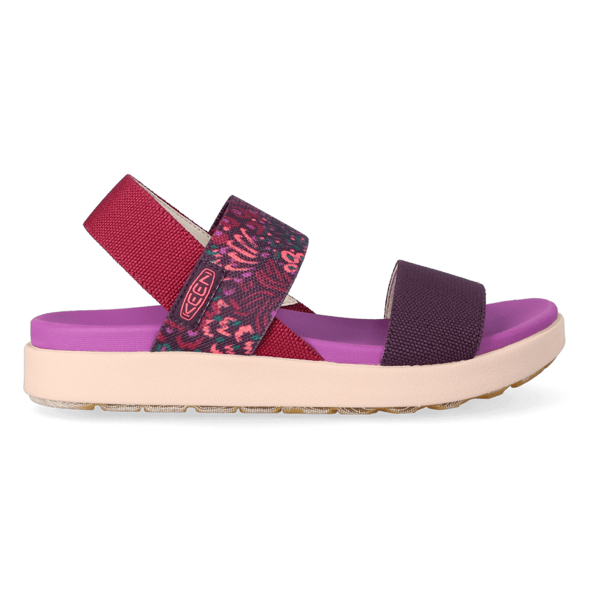 Elle Backstrap Damen Sandalen Beaujolais/Plum Perfect