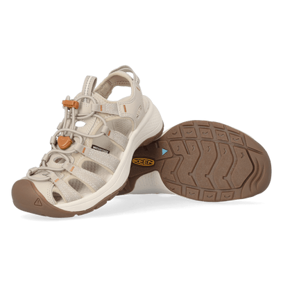 Astoria West Damen Wandersandalen Plaza Taupe/Roasted Pecan