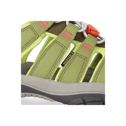 Newport Boundless Older Kids Sandalen Dark Olive/Scarlet Ibis