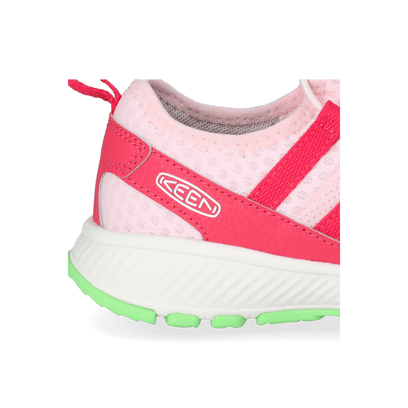 Motozoa Big Kids Sneaker Raspberry/Summer Green