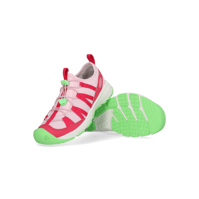 Motozoa Younger Kids Sneaker Raspberry/Summer Green
