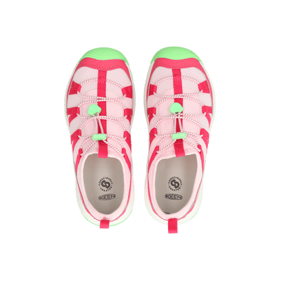 Motozoa Younger Kids Sneaker Raspberry/Summer Green