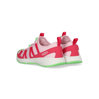 Motozoa Younger Kids Sneaker Raspberry/Summer Green
