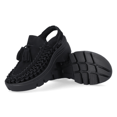 Uneek PLT Tassell Sandalen Black/Black