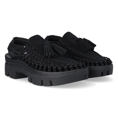 Uneek PLT Tassell Sandalen Black/Black