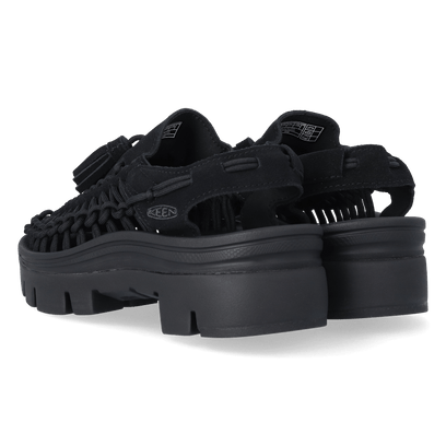 Uneek PLT Tassell Sandalen Black/Black