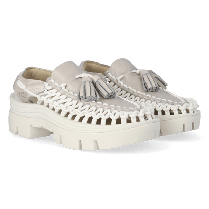 Uneek PLT Tassell Sandalen Champagne Gold/Star White