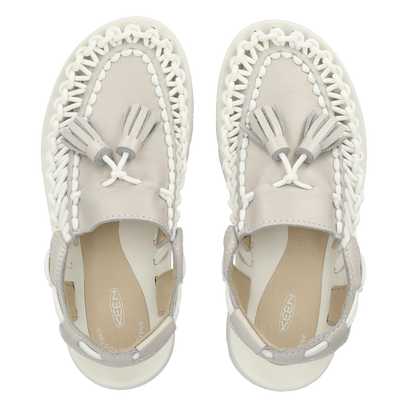 Uneek PLT Tassell Sandalen Champagne Gold/Star White