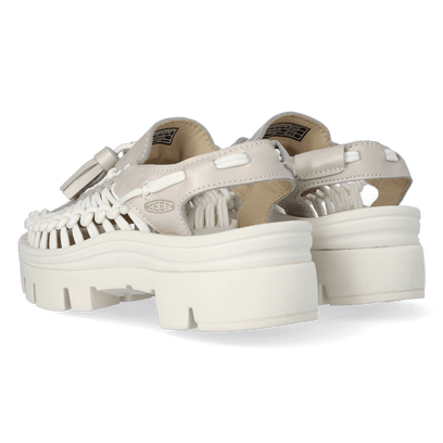 Uneek PLT Tassell Sandalen Champagne Gold/Star White