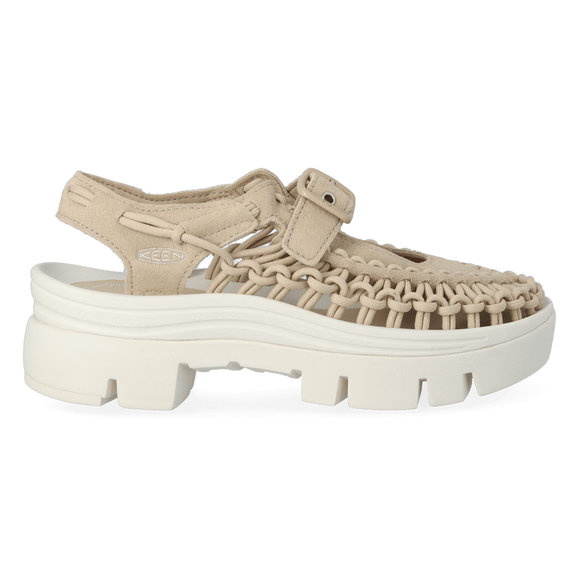 Uneek PLT Mary Jane Sandalen Safari/Star White