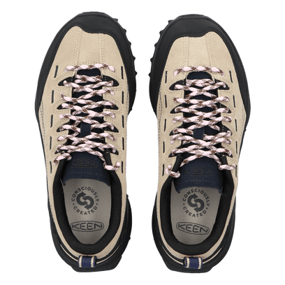 Jasper Zionic Damen Wildleder-Sneaker Safari/Giggle Pink