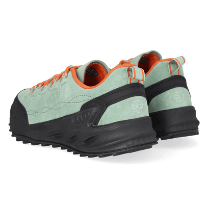 Jasper Zionic Damen Wildleder-Sneaker Granite Green/Gold Flame