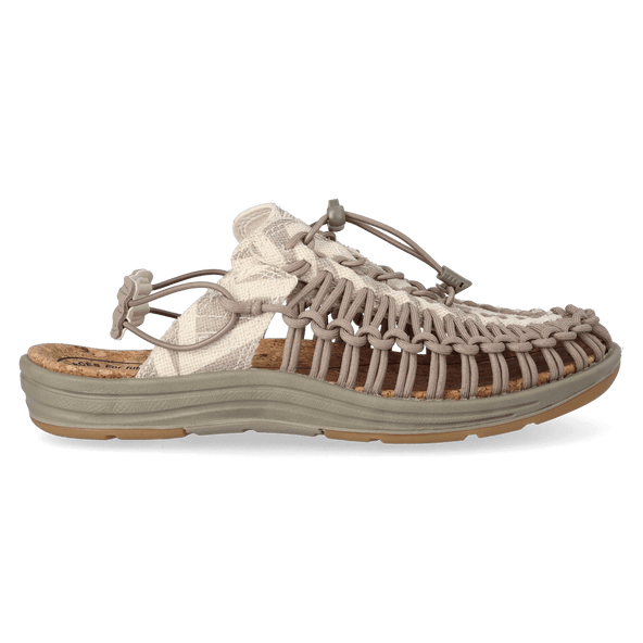 Uneek II Convertible Canvas Sandalen Brindle/Natural Uneek II Convertible Canvas Sandalen Brindle/Natural