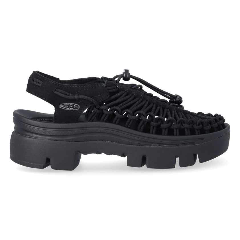 Uneek PLT Sandalen Black/Black