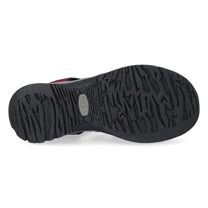 Whisper Damen Wandersandalen Beaujolais/Black