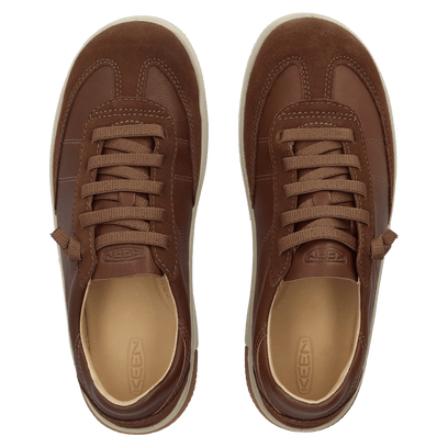 KNX T-Toe Herren Leder-Sneaker Dark Earth/Plaza Taupe