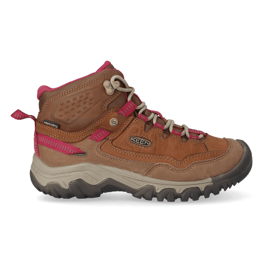 Targhee IV Mid Damen Wanderschuhe Bison/Beaujolais