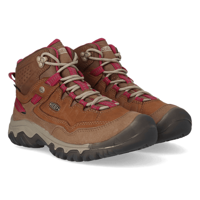 Targhee IV Mid Damen Wanderschuhe Bison/Beaujolais