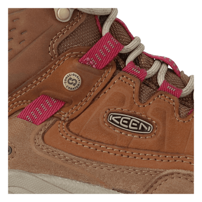 Targhee IV Mid Damen Wanderschuhe Bison/Beaujolais