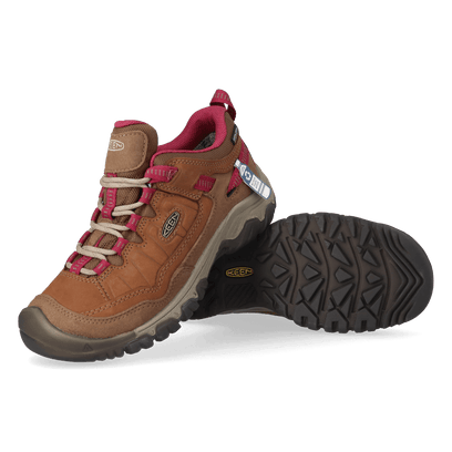 Targhee IV Damen Wanderschuhe Bison/Beaujolais