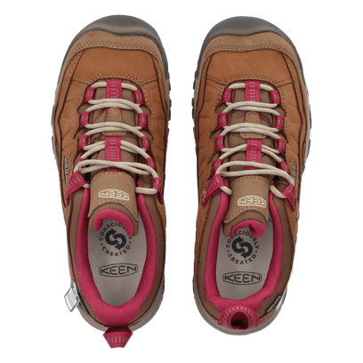 Targhee IV Damen Wanderschuhe Bison/Beaujolais