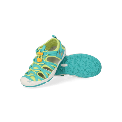 Moxie Kinder Sandalen Bright Aqua/Bright Marigold