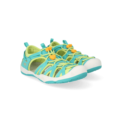 Moxie Kinder Sandalen Bright Aqua/Bright Marigold