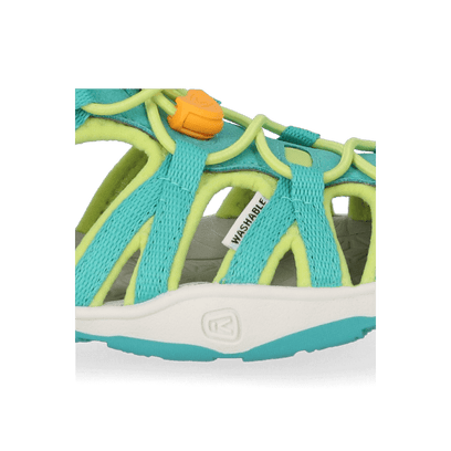 Moxie Kinder Sandalen Bright Aqua/Bright Marigold