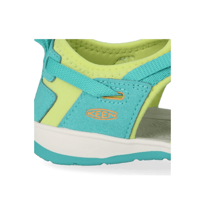 Moxie Kinder Sandalen Bright Aqua/Bright Marigold