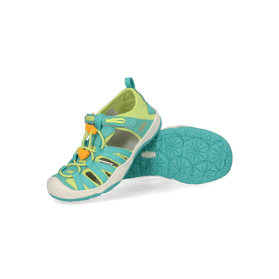 Moxie Kinder Sandalen Bright Aqua/Bright Marigold