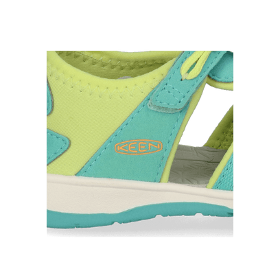 Moxie Kinder Sandalen Bright Aqua/Bright Marigold