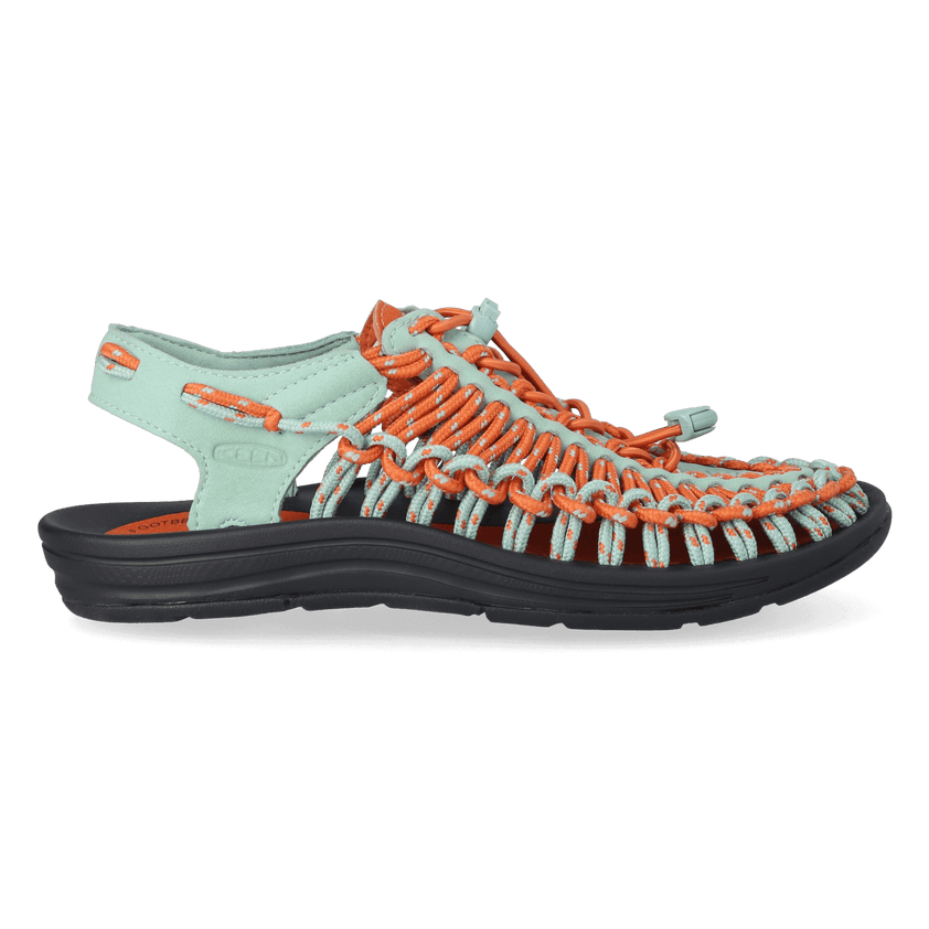 Uneek Damen Sandalen Granite Green/Gold Flame