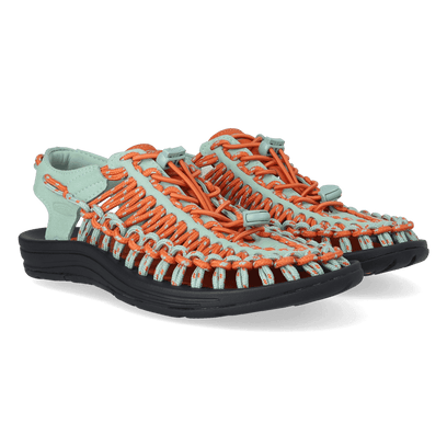 Uneek Damen Sandalen Granite Green/Gold Flame