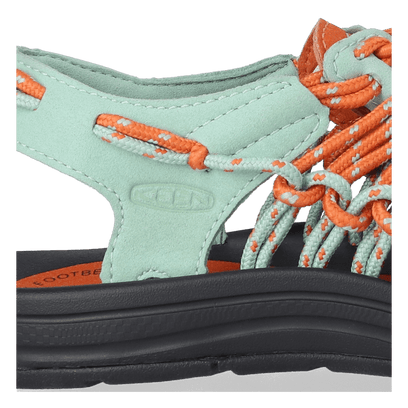 Uneek Damen Sandalen Granite Green/Gold Flame