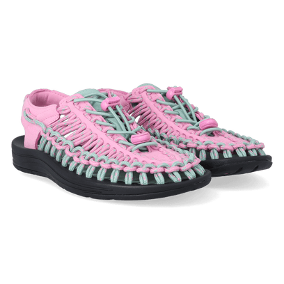 Uneek Damen Sandalen Moonlight Mauve/Granite Green