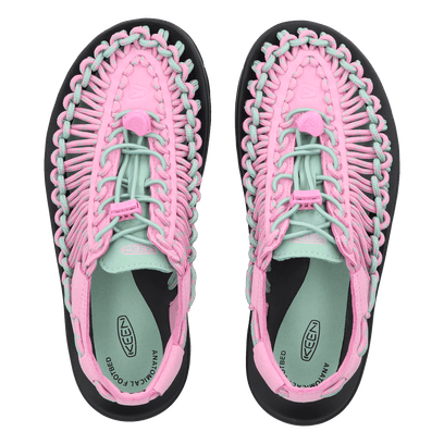 Uneek Damen Sandalen Moonlight Mauve/Granite Green