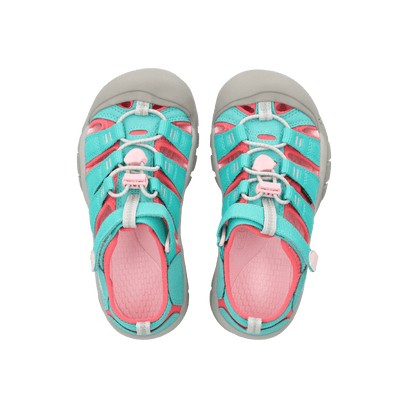 Newport H2 Older Kids Sandalen Bright Aqua/Giggle Pink