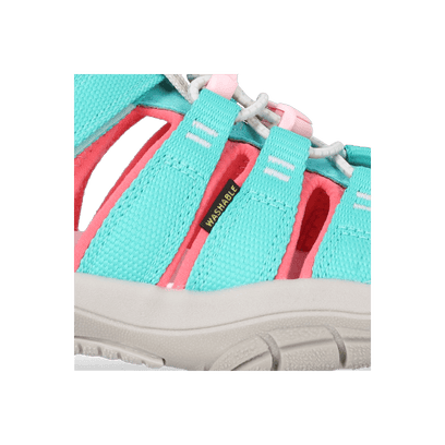 Newport H2 Older Kids Sandalen Bright Aqua/Giggle Pink