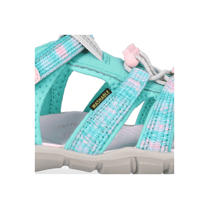 Seacamp II Younger Kids Sandalen Bright Aqua/Pink-a-Boo
