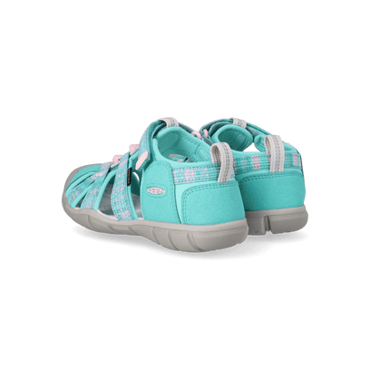 Seacamp II Older Kids Sandalen Bright Aqua/Pink-A-Boo