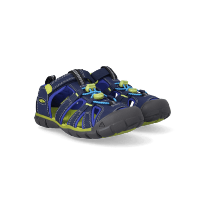 Seacamp II Older Kids Sandalen Naval Academy/Chartreuse