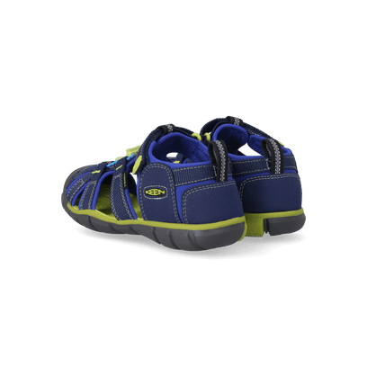Seacamp II Older Kids Sandalen Naval Academy/Chartreuse