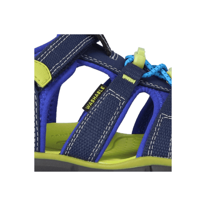 Seacamp II Older Kids Sandalen Naval Academy/Chartreuse