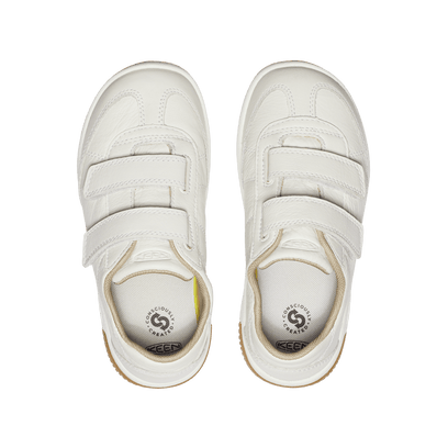 KNX T-Toe Older Kids Leder-Sneaker Star White
