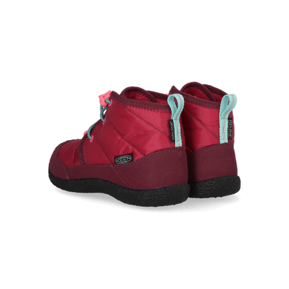 Howser II Chukka Older Kids Boots Beaujolais/Pool Blue