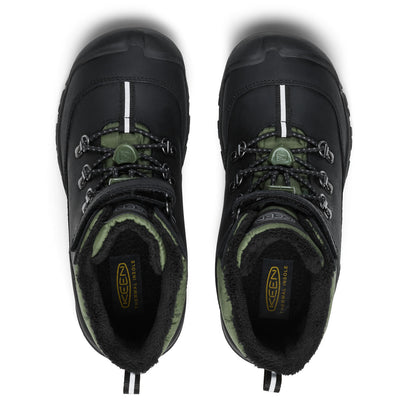 Kanibou Older Kids Winterboots Black/Bronze Green