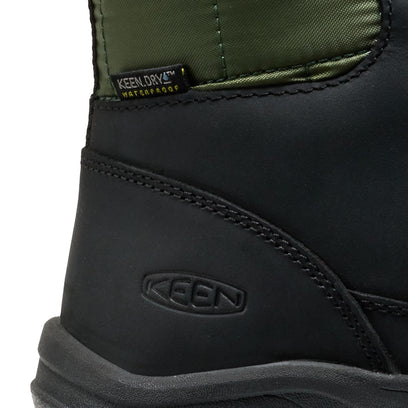 Kanibou Older Kids Winterboots Black/Bronze Green
