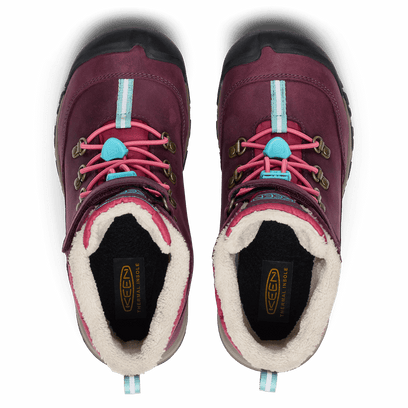 Kanibou Older Kids Winterboots Fig/Pink Lemonade